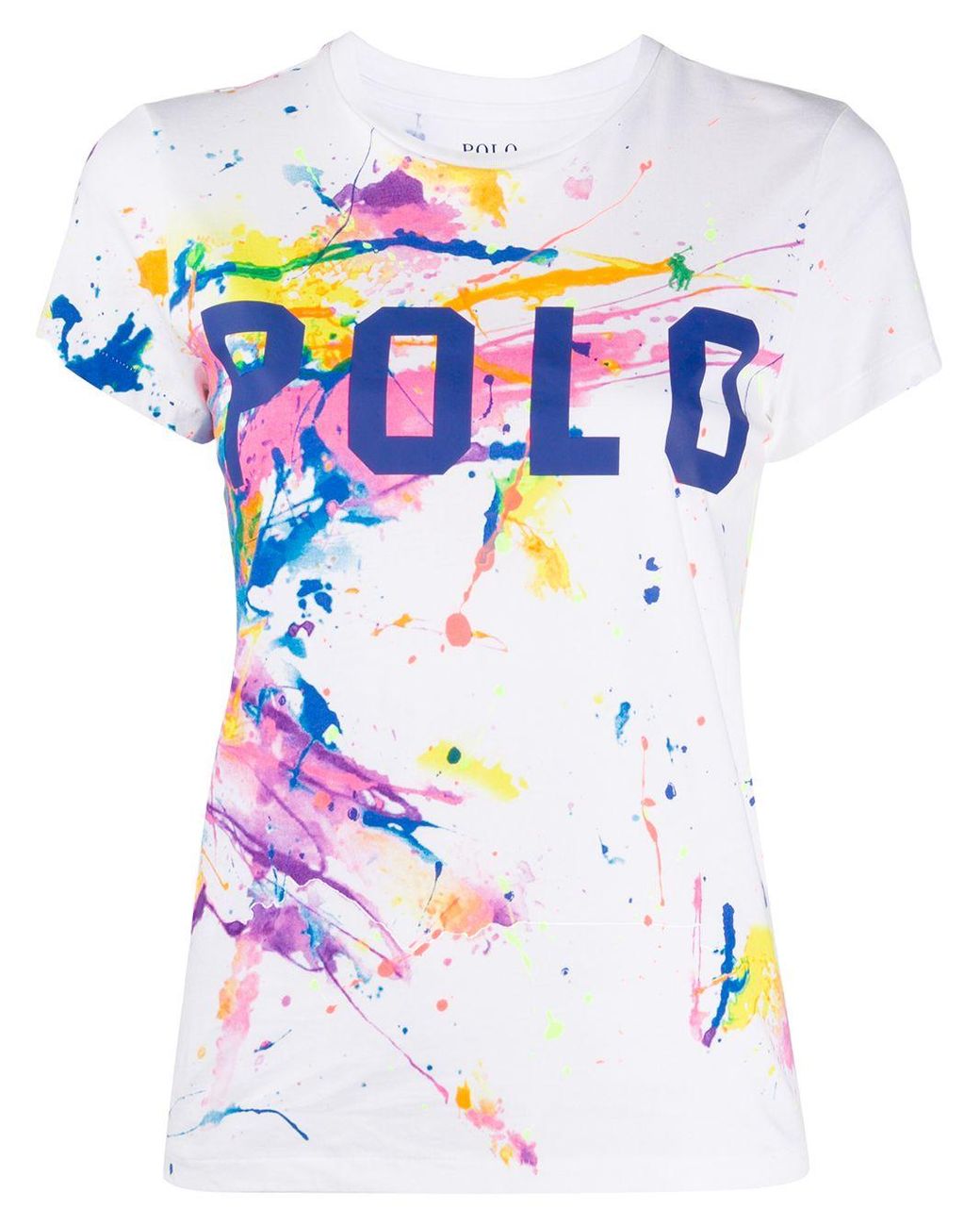 ralph lauren paint splatter polo