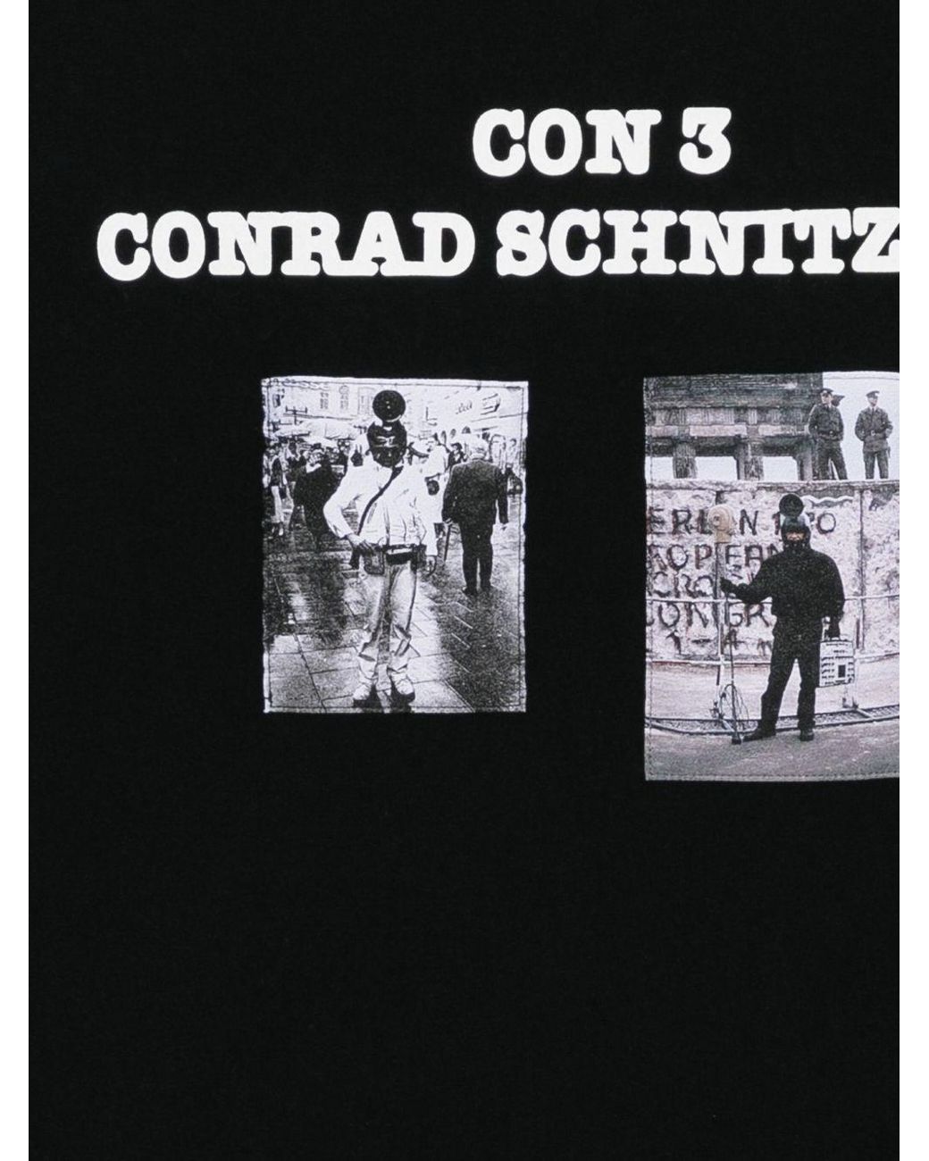 Undercover Black T-Shirt With Print for men