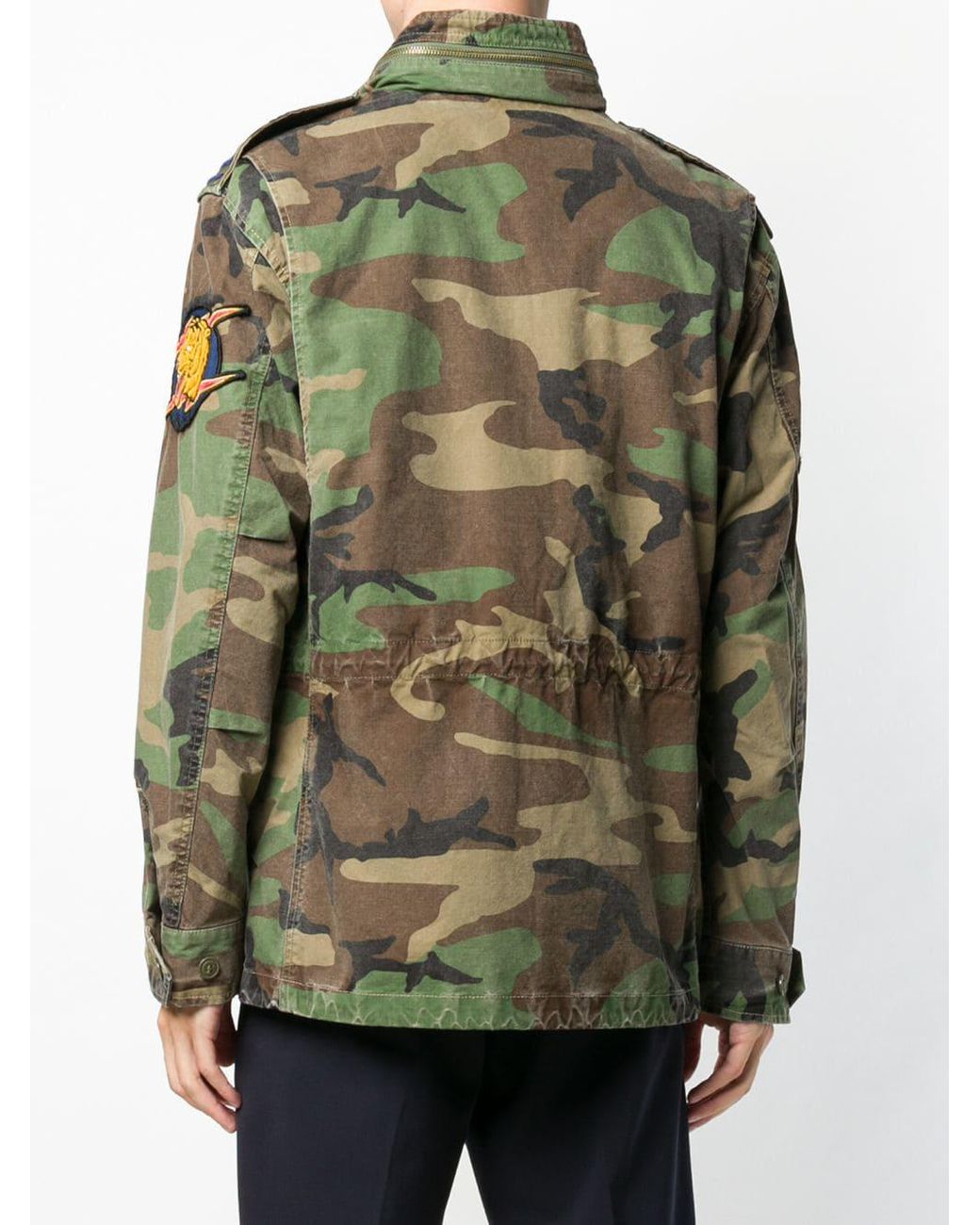 Polo Ralph Lauren Cotton Military Army Jacket in Camouflage (Green) for Men  | Lyst