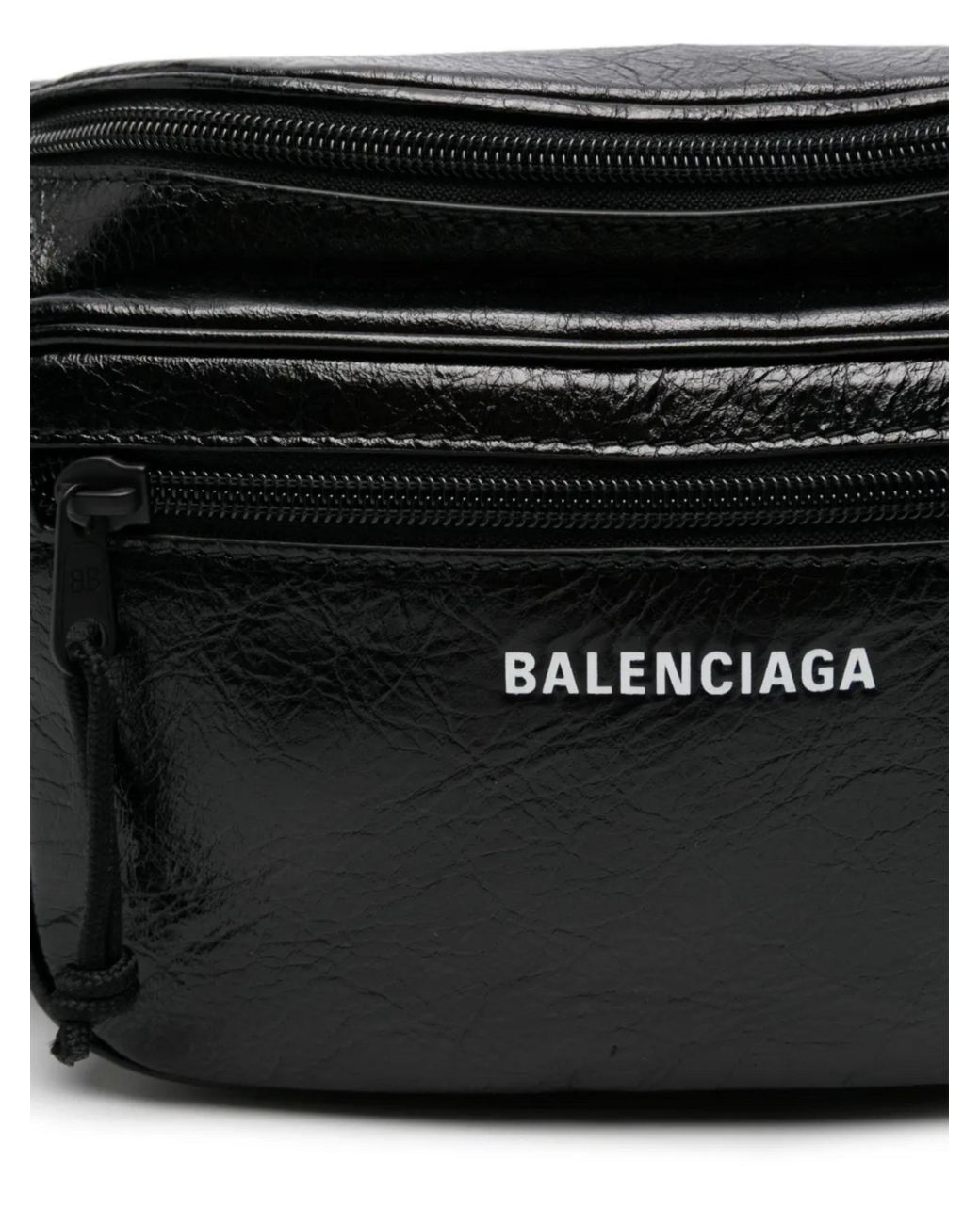 Balenciaga Black Explorer Beltpack for men