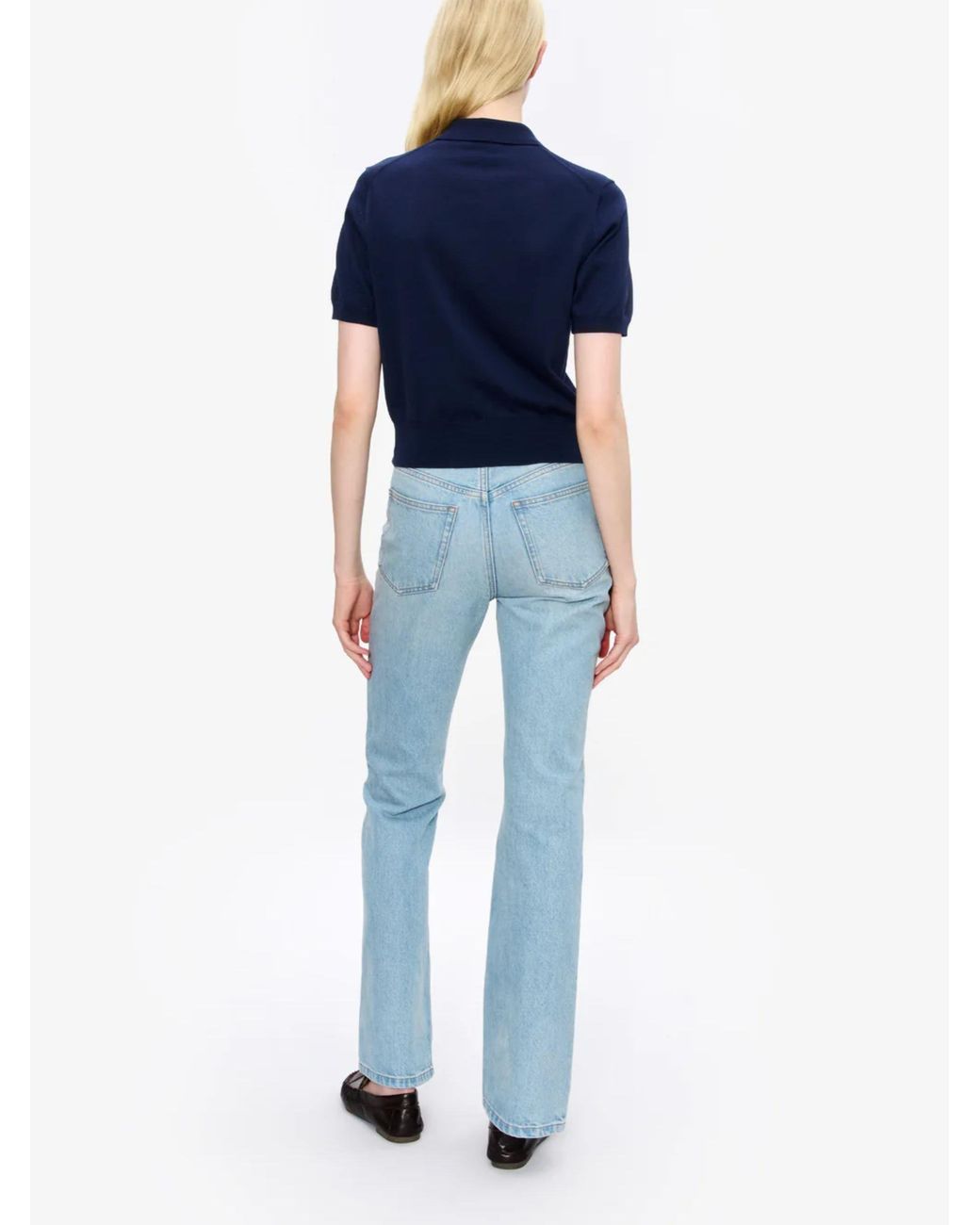 A.P.C. Blue Ruby Polo