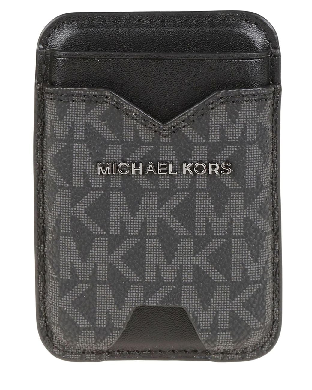 Michael Kors Black Pvc Wallet for men