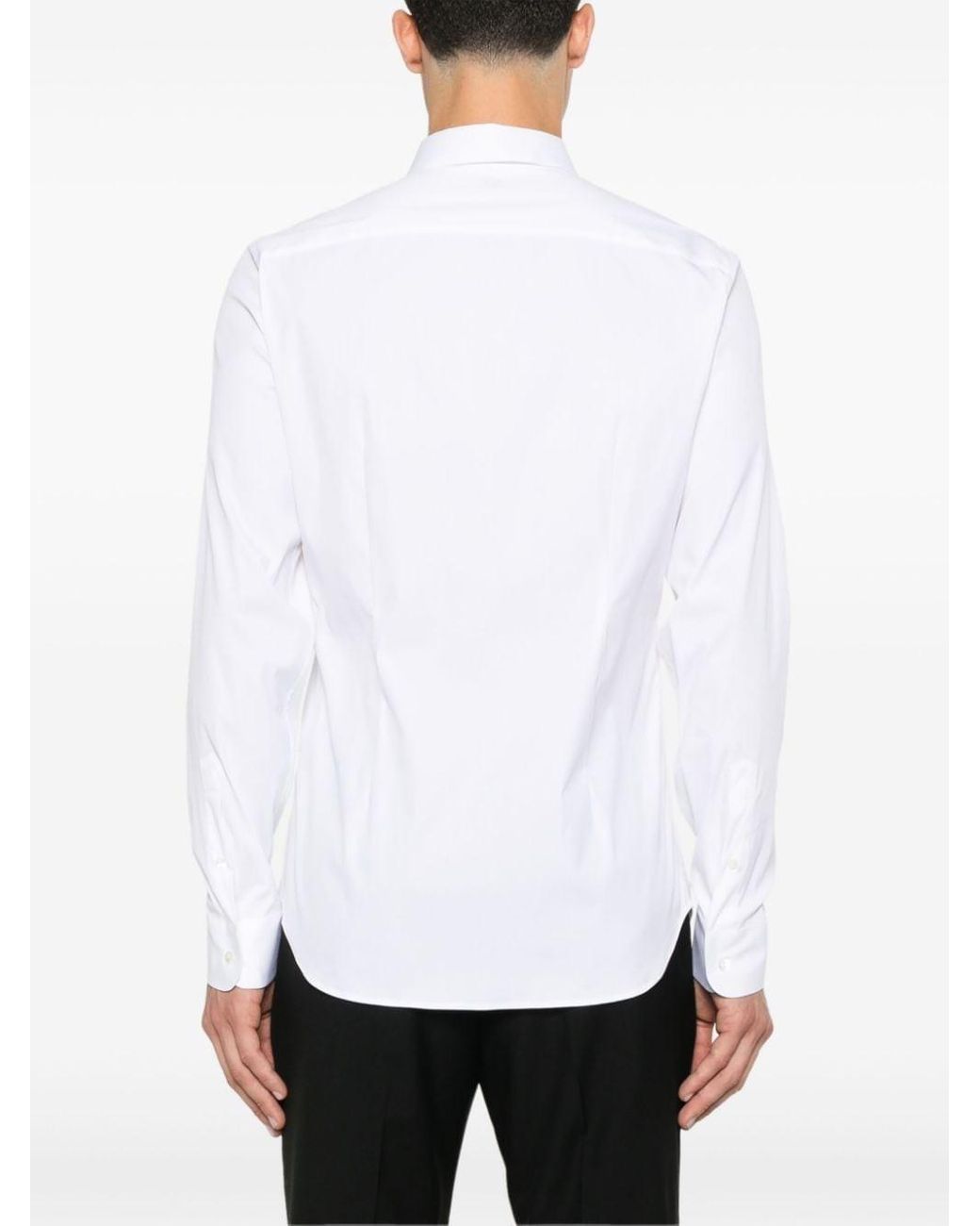 Gucci White Cotton Shirt for men