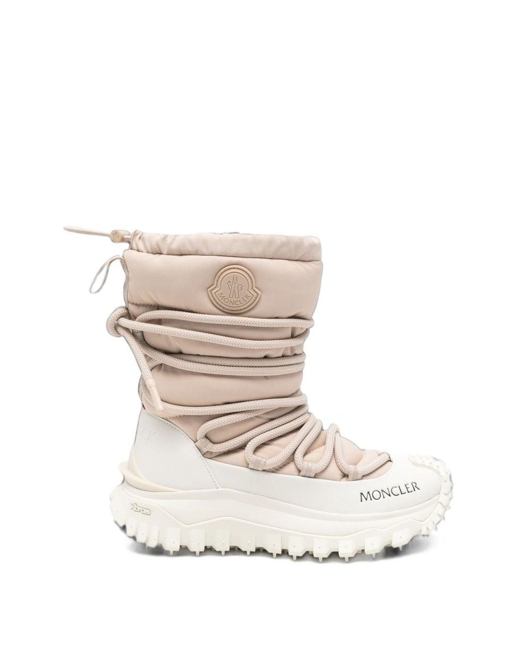 Moncler White Trailgrip High Gtx Snow Boots