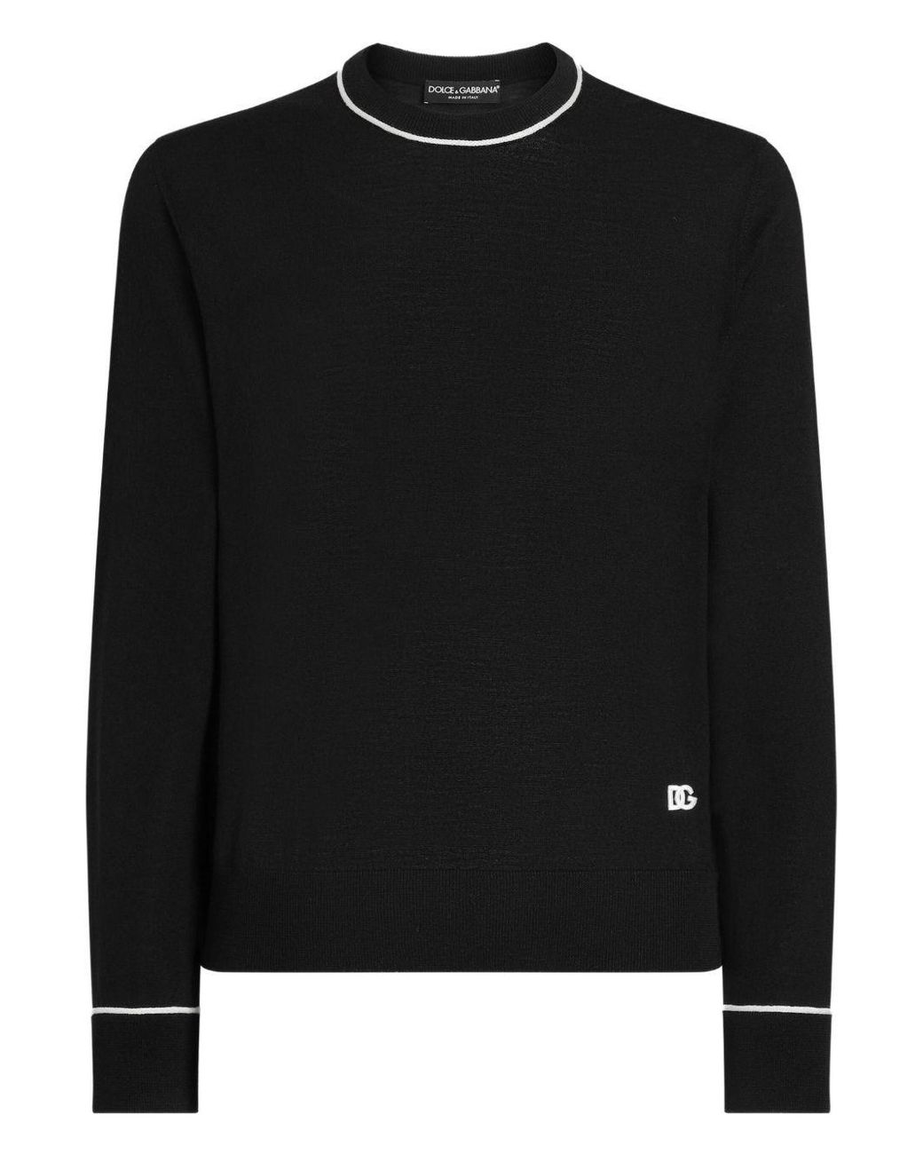 Dolce & Gabbana Black Dolce & Gabbana Sweaters for men