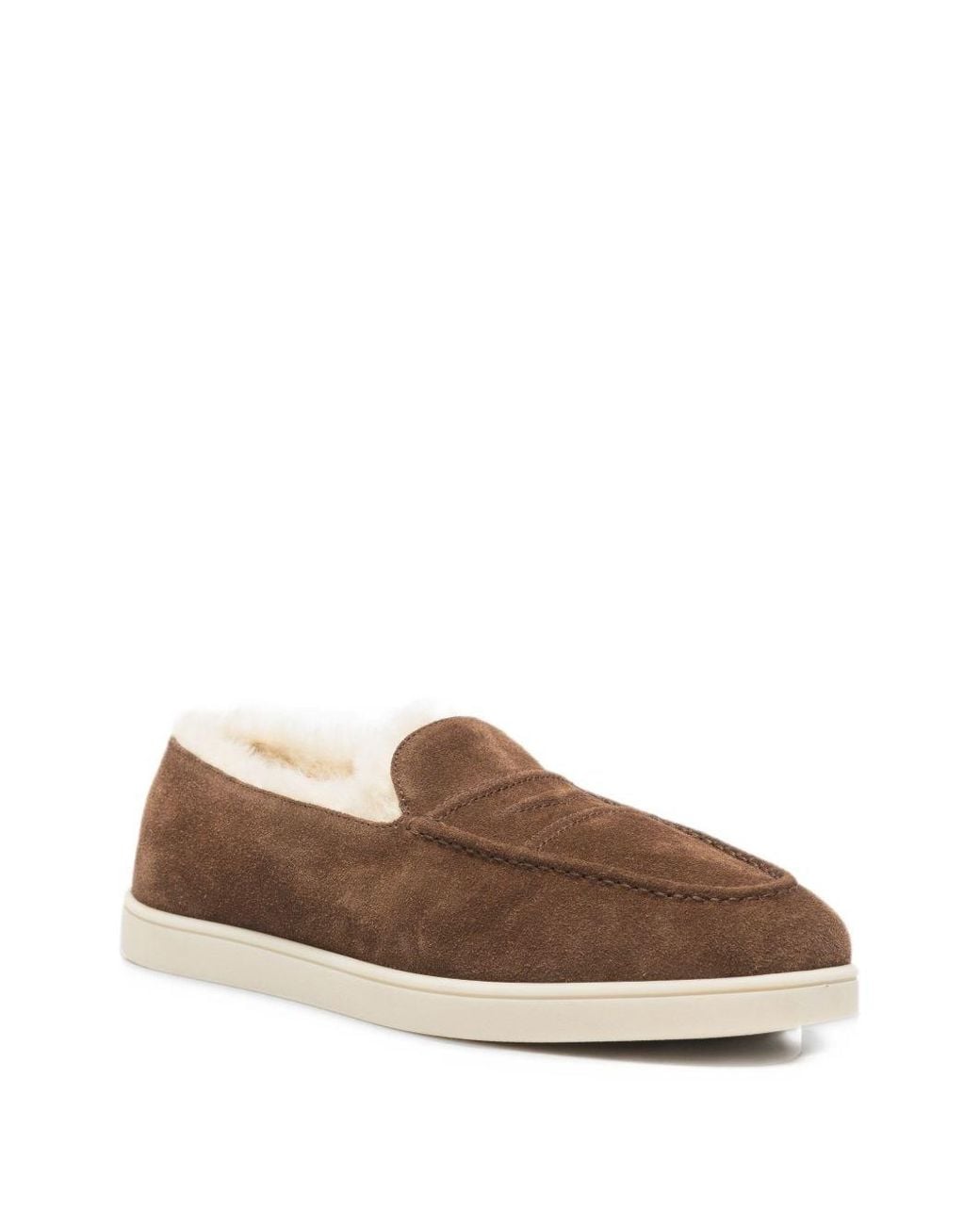 Church's Brown Suede Leather Loafers