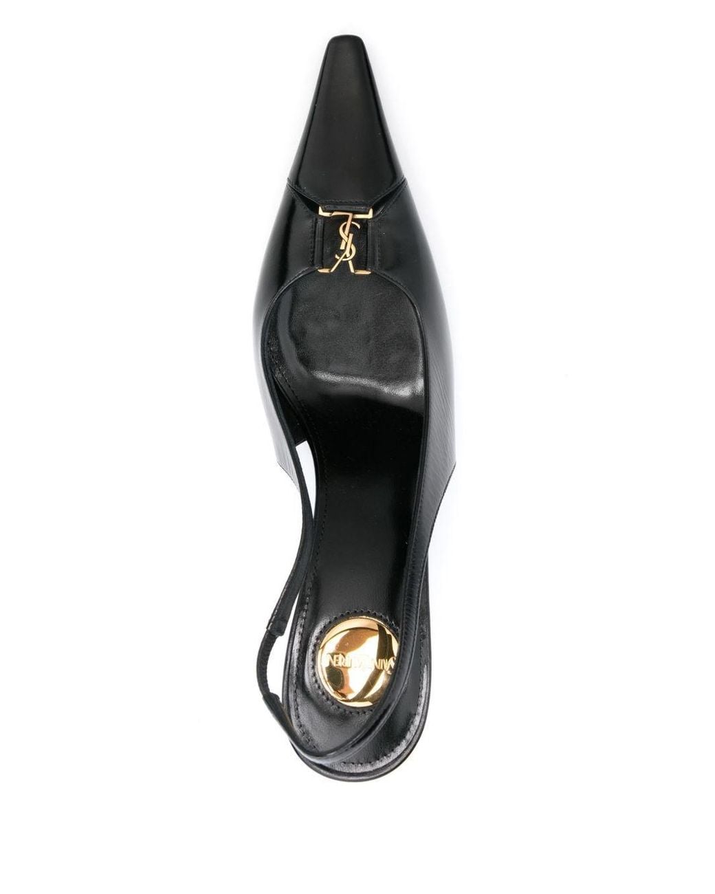 Saint Laurent Black Low Shoes