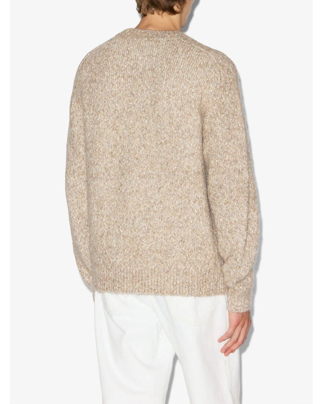 Isabel Marant Natural Row Neck Sweather Hanori for men