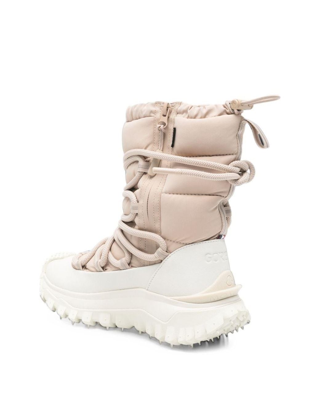 Moncler White Trailgrip High Gtx Snow Boots