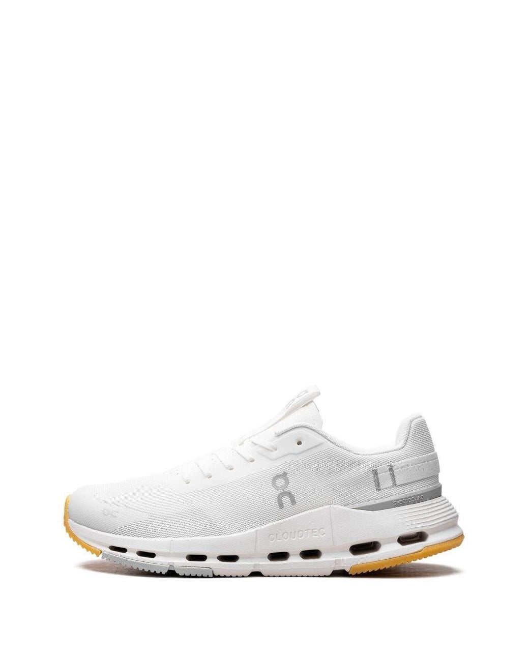 On Shoes White Cloudnova Form 2 Sneakers