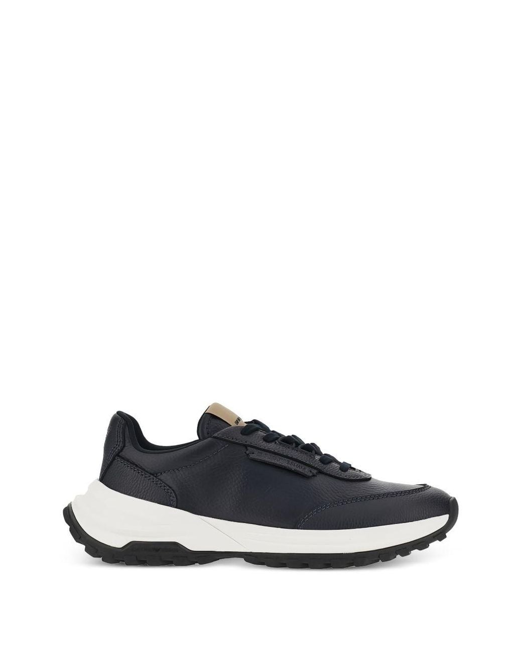 Emporio Armani White Logo Sneakers By for men