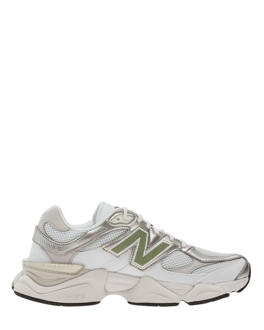New Balance White Sneaker U 9060 for men