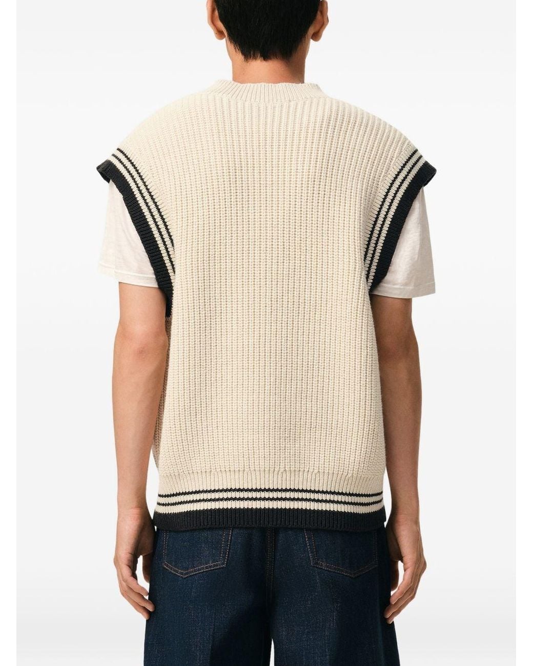 AMI Natural Ami De Coeur Vest for men