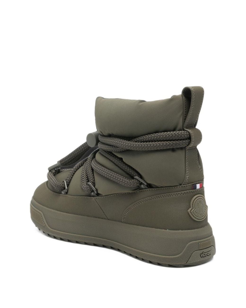 Moncler Green Altive Mid Snow Boots for men