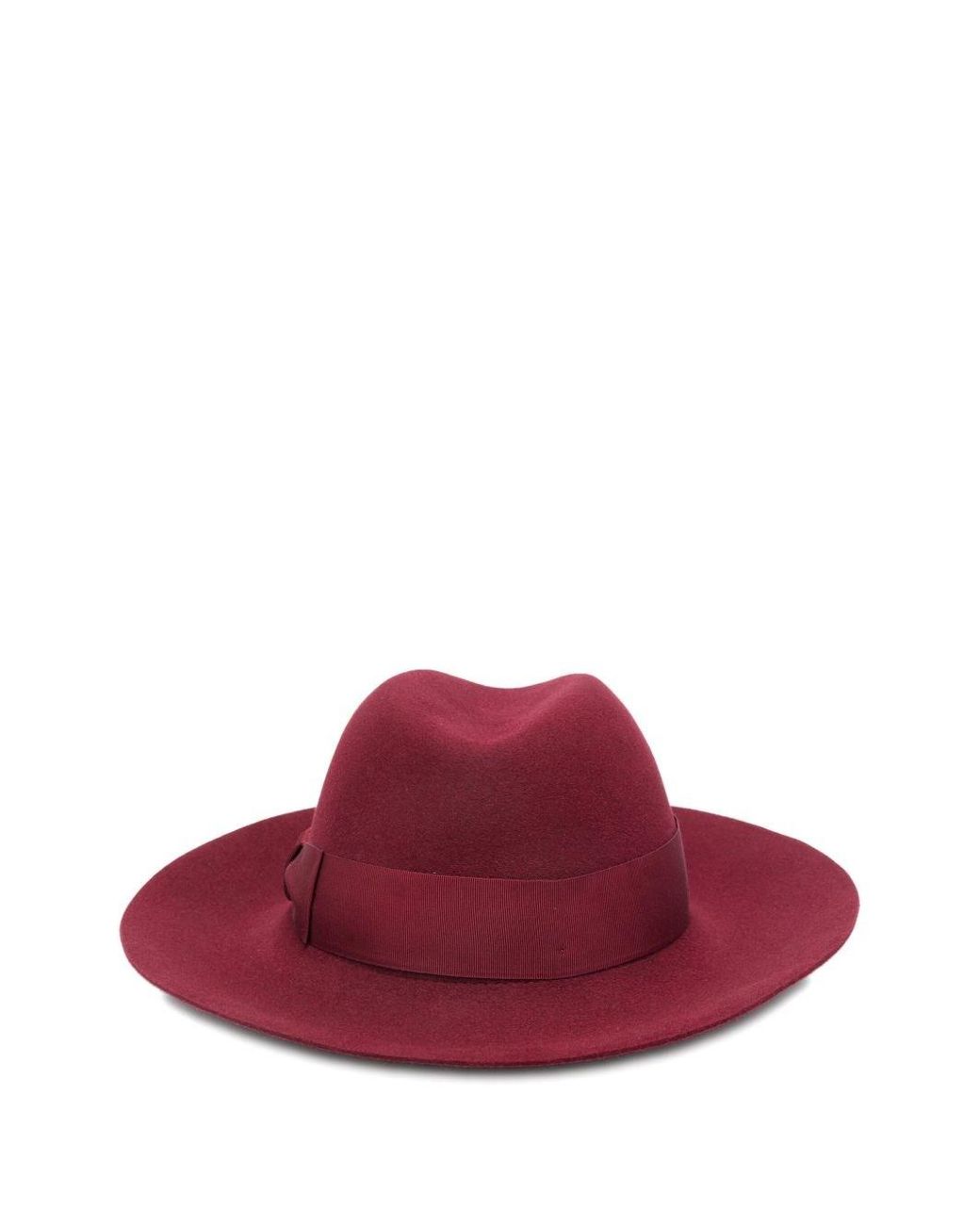 Borsalino Purple Claudette Wool Hat