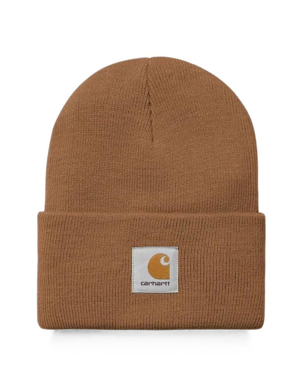 Carhartt Green Logo Beanie for men