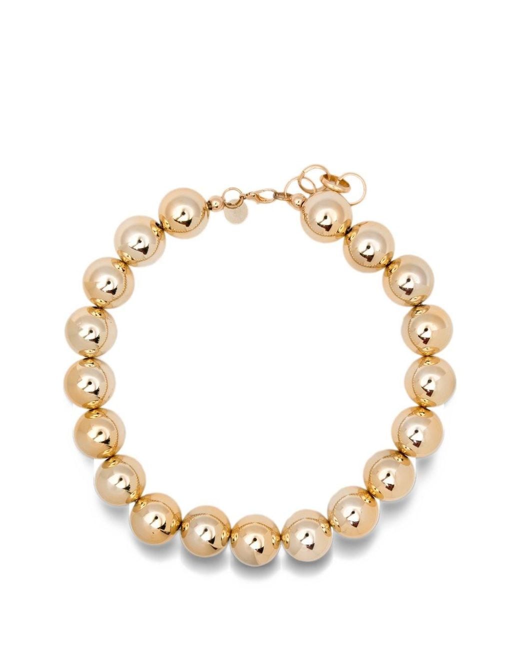 ALESSANDRO ENRIQUEZ Metallic Pearl Necklace