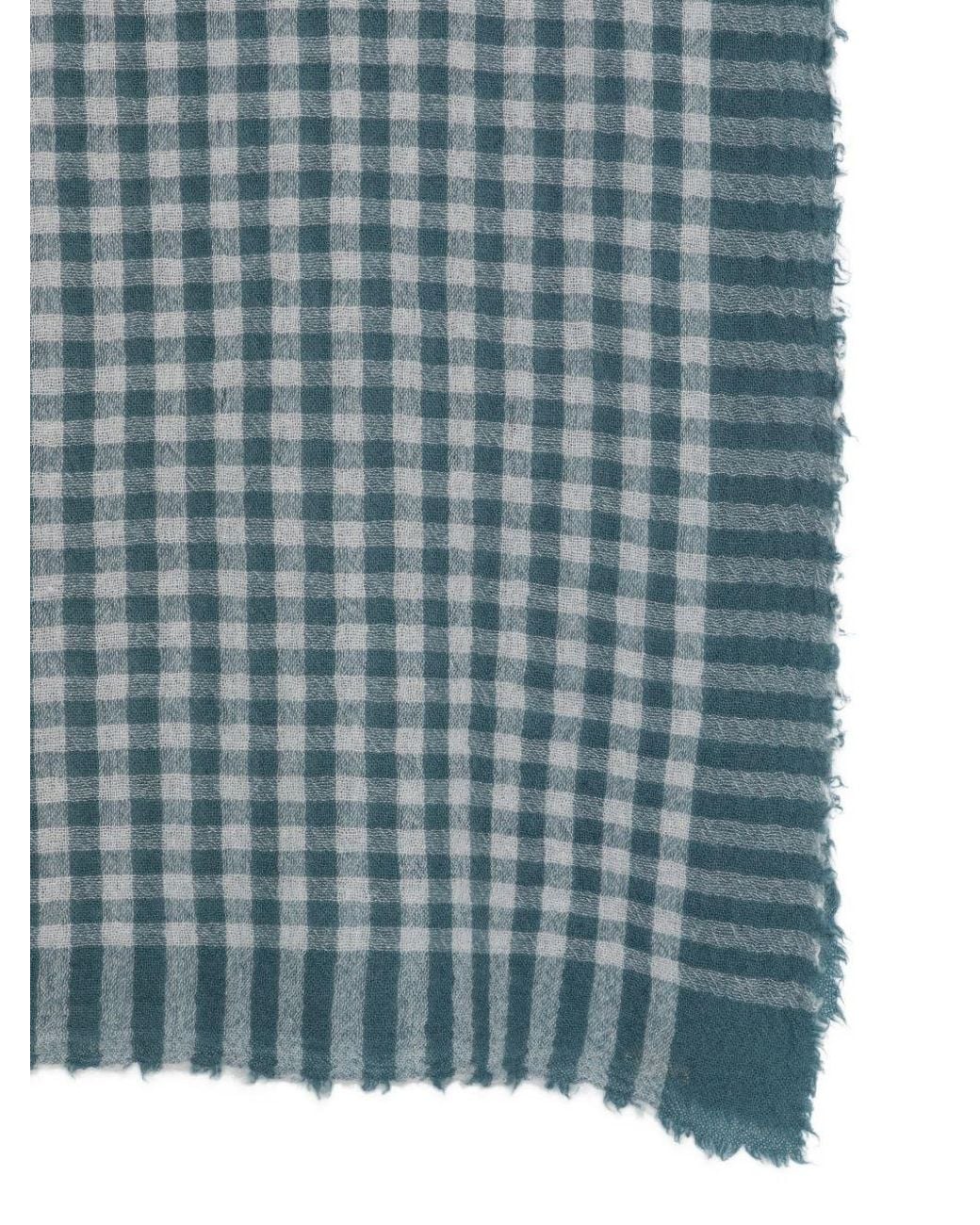 Apuntob Blue Cashmere Stole