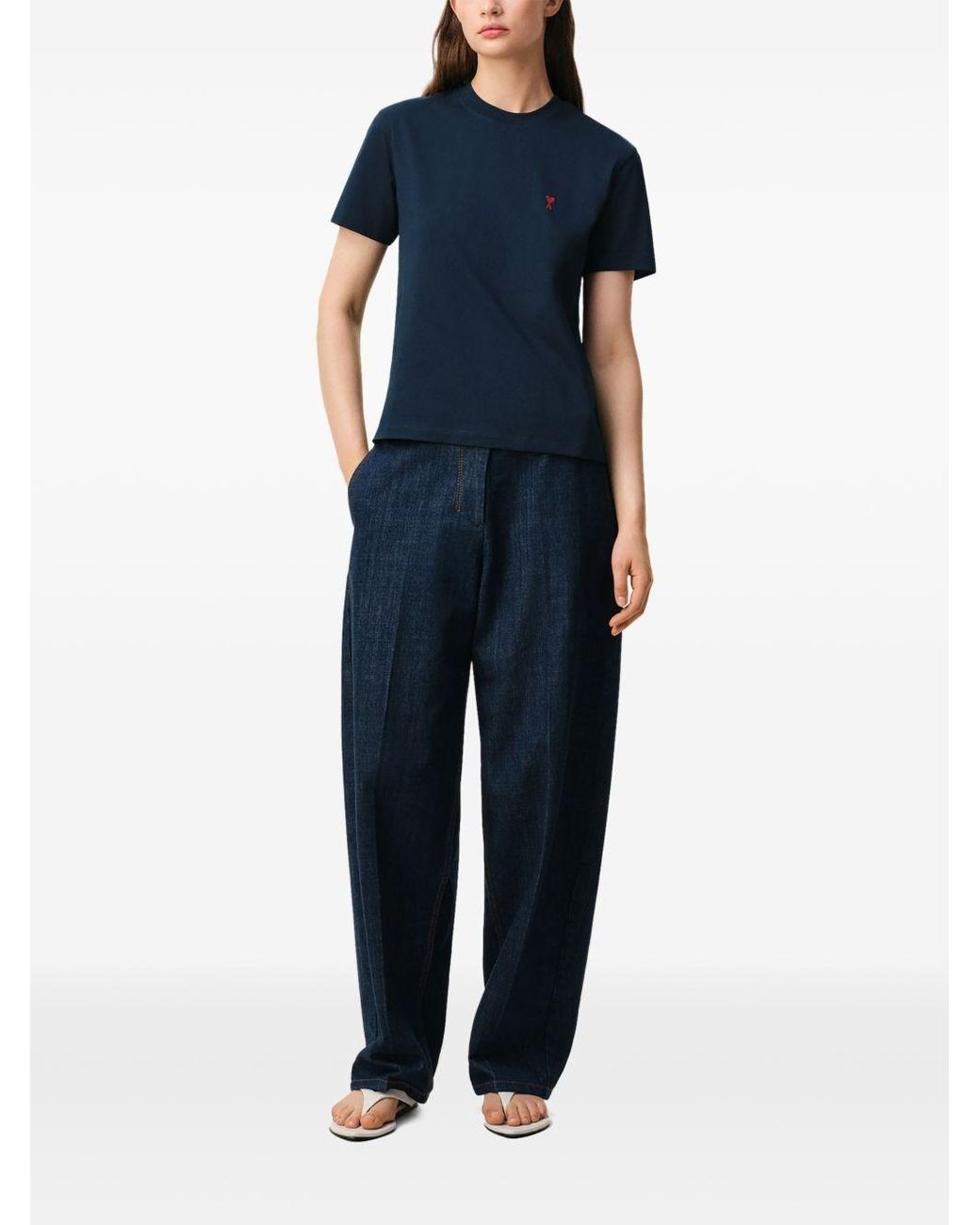 AMI Blue Ts Classic for men