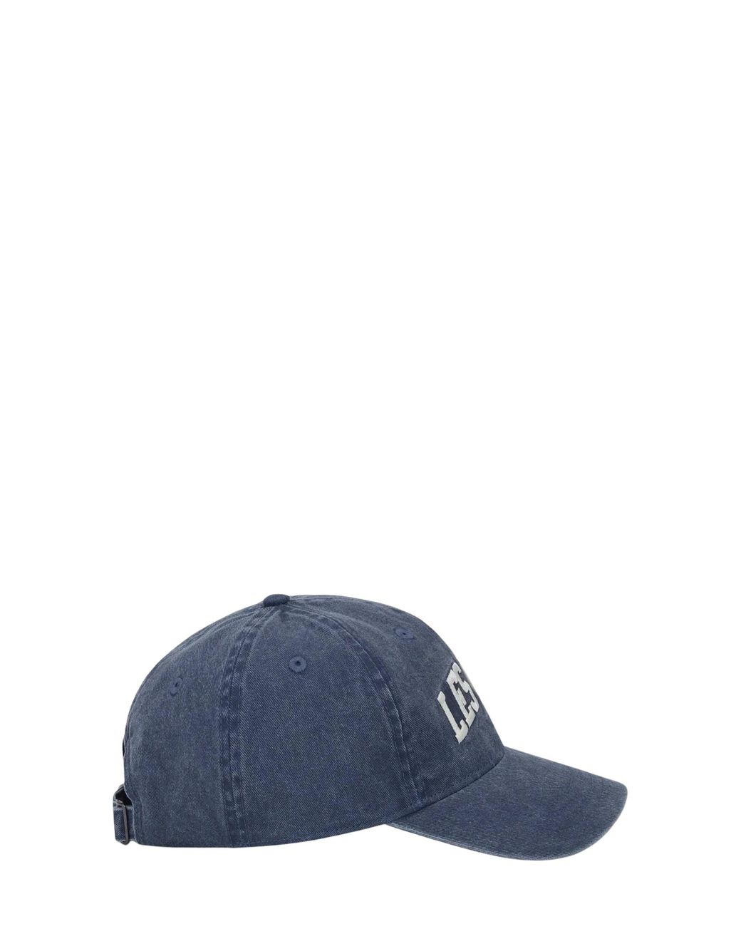 Les Deux Blue Collage Washed Soft Baseball Cap for men