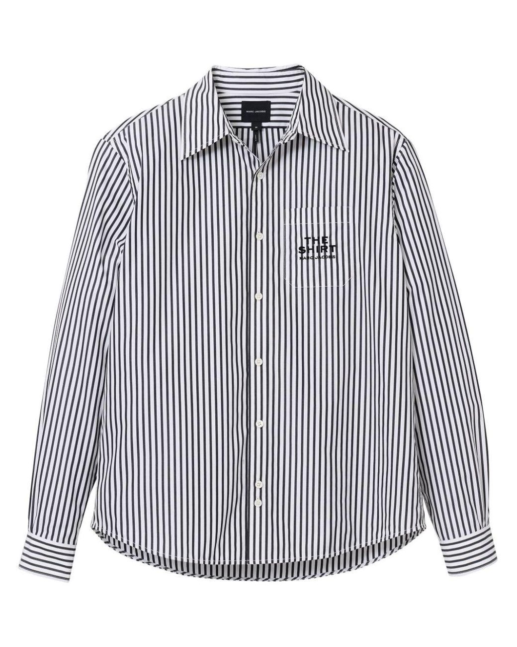 Camicia Rigata di Marc Jacobs in Blue