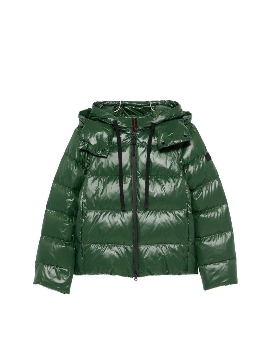 Peuterey Green Nylon Down Jacket