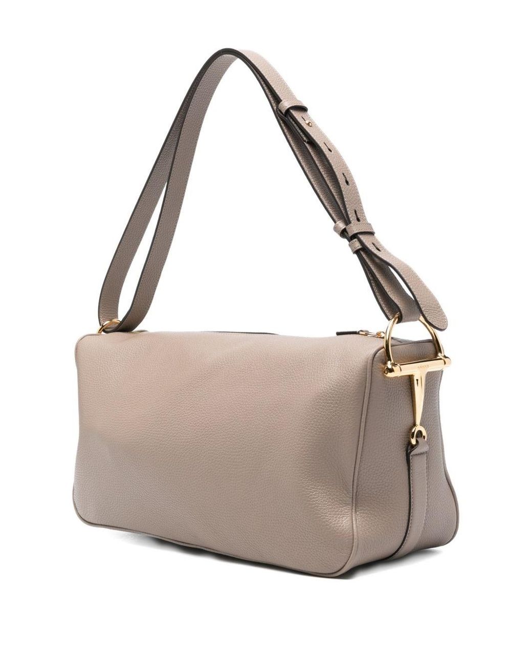 Gucci Multicolor Half Horsebit Leather Shoulder Bag