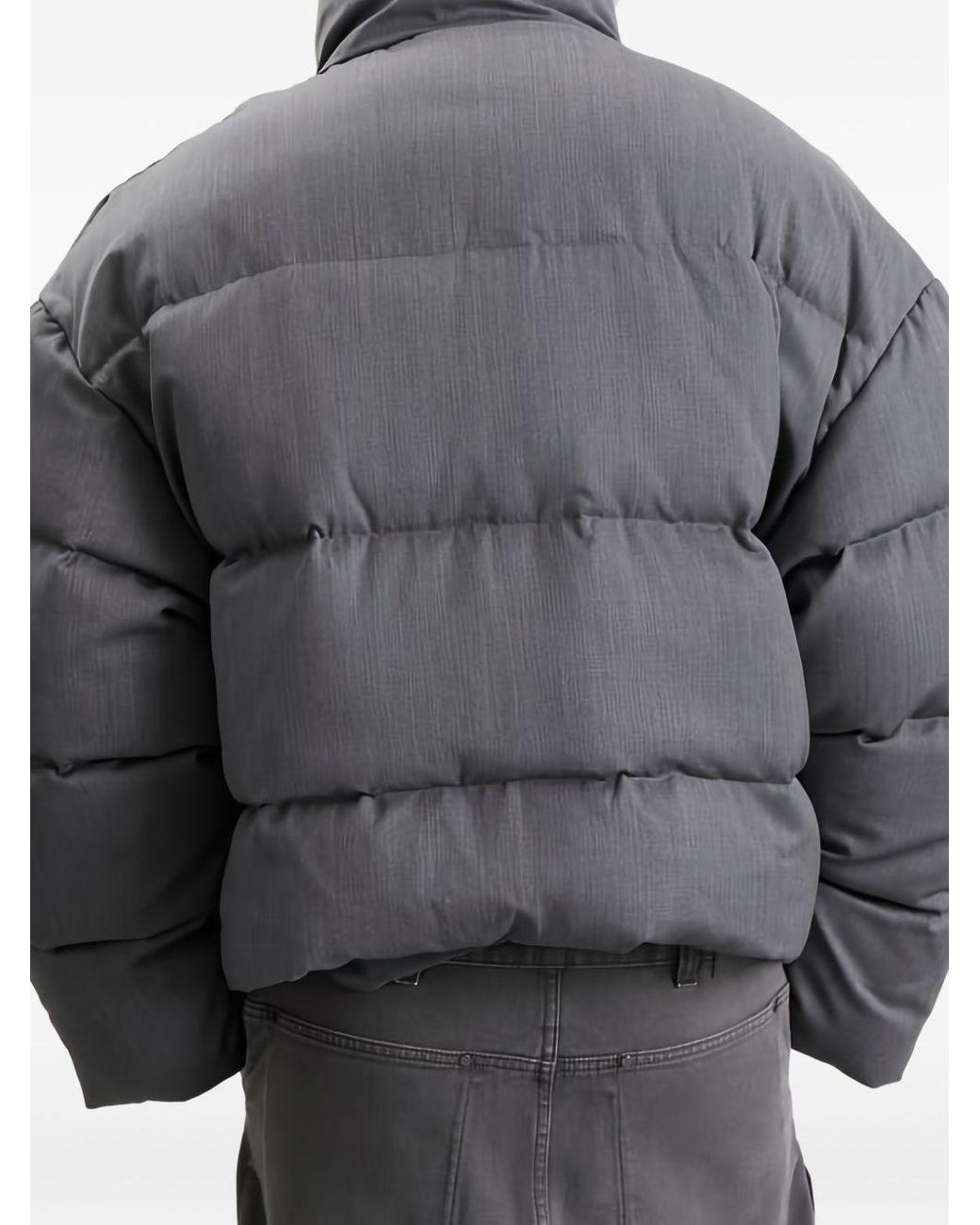 Entire studios Gray Mml Padded Down Jacket for men