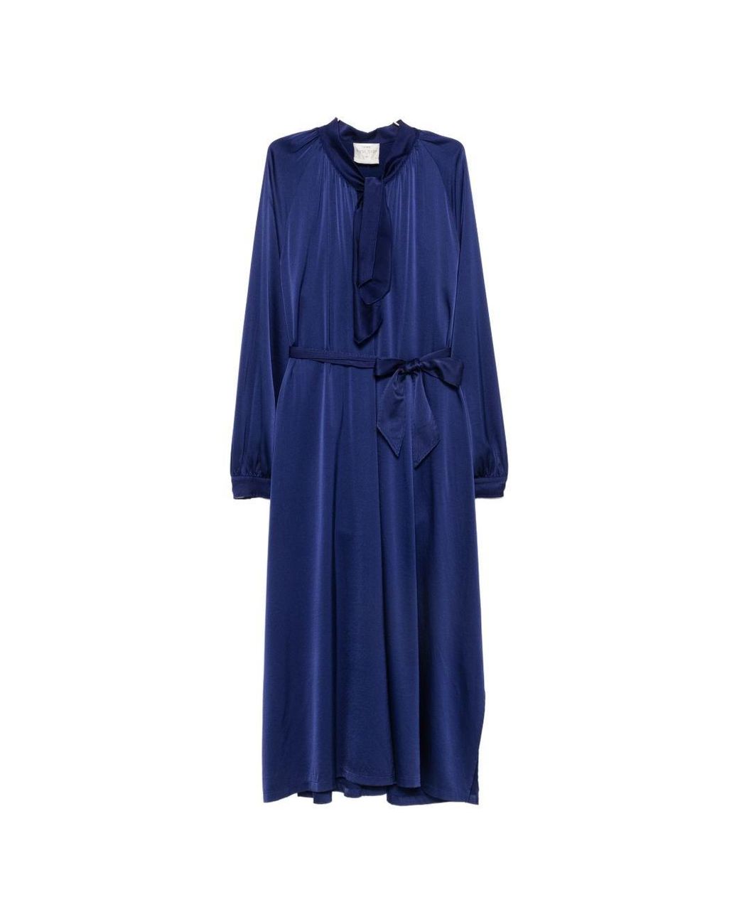 Forte_forte Blue Silk Long Dress