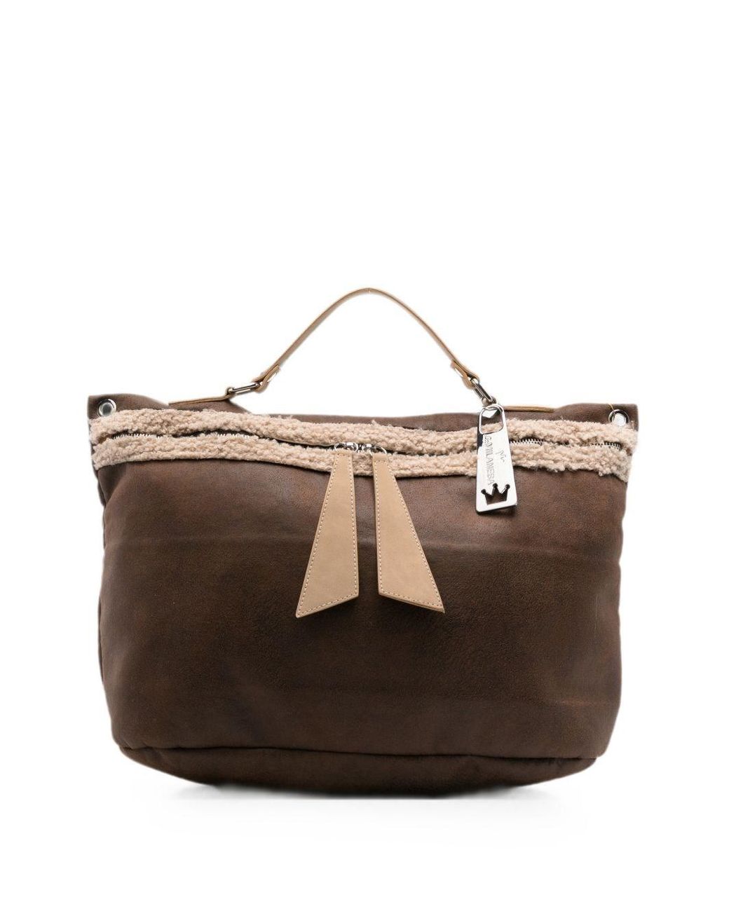 La Milanesa Brown Ruth Shoulder Bag