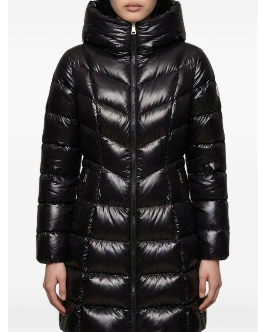 Moncler Black Puffer Jacket "Marusse"