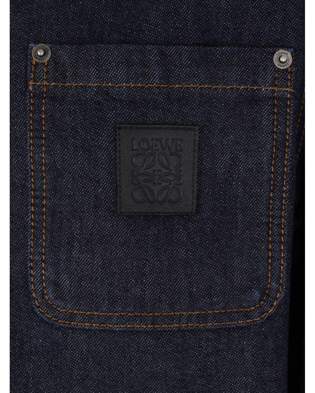 Loewe Blue Denim Jacket for men