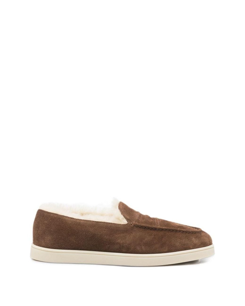 Church's Brown Suede Leather Loafers