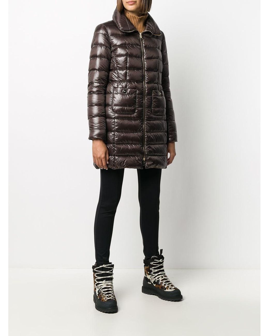 Herno Black Maria Midi Down Jacket