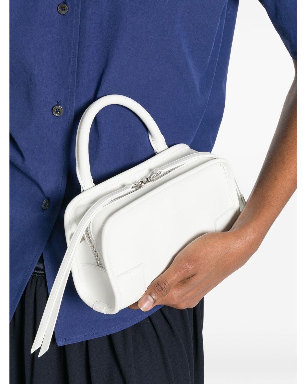 Amazona 180 Mini Borsa di Loewe in White