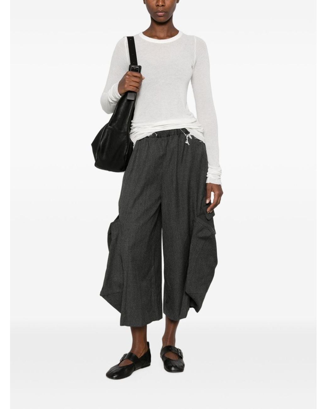Comme des Garçons Gray Wool Trousers By Comme Des Garçons