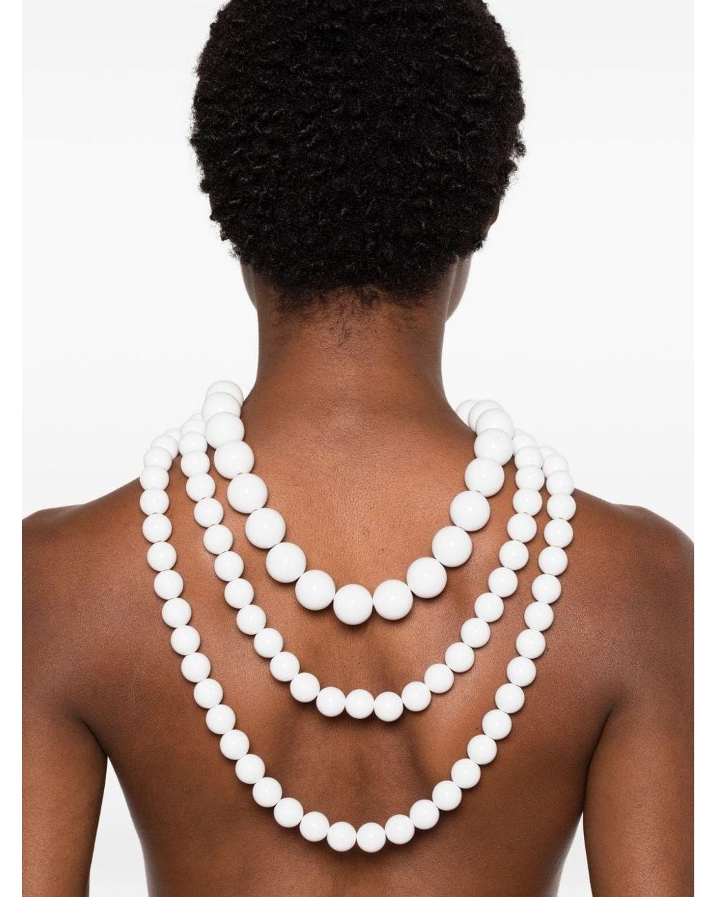ALESSANDRO ENRIQUEZ Black Pearl Necklace