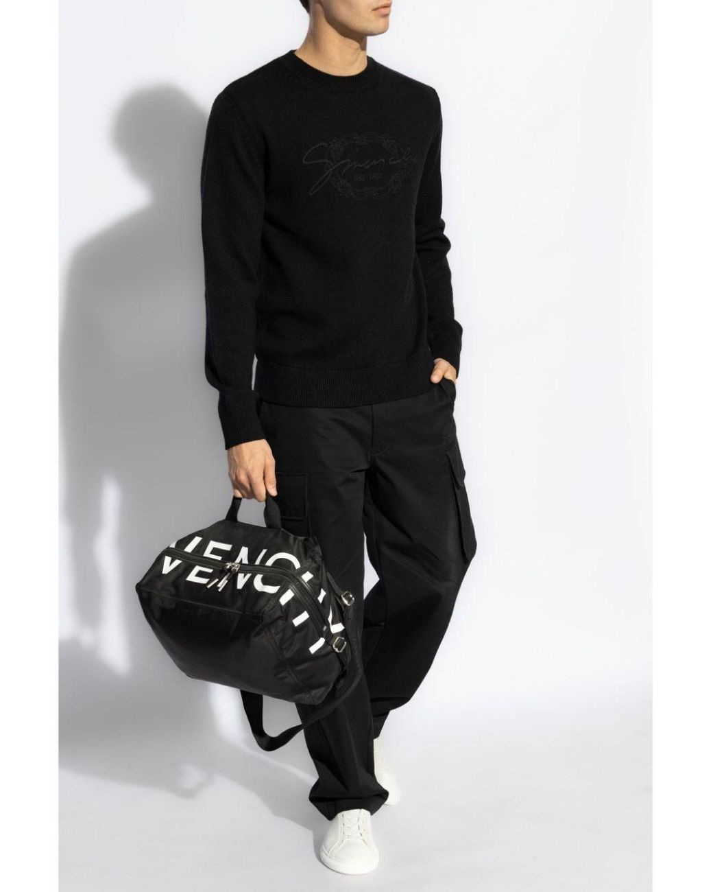 Givenchy Black Wool Sweatshirt for men