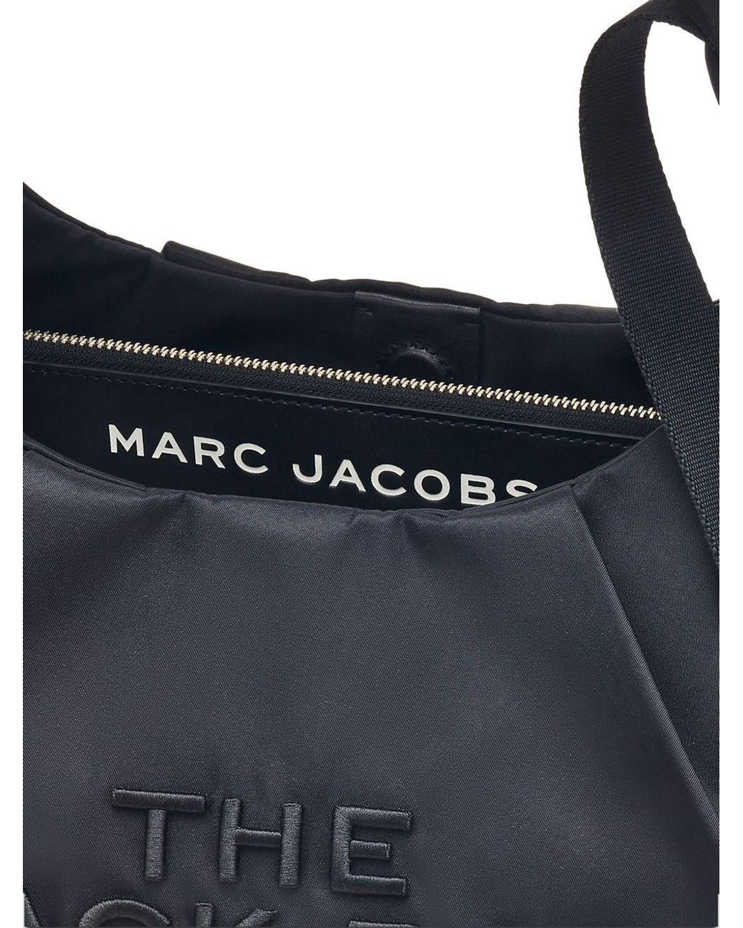 Marc Jacobs Black The Sack Nylon Handbag