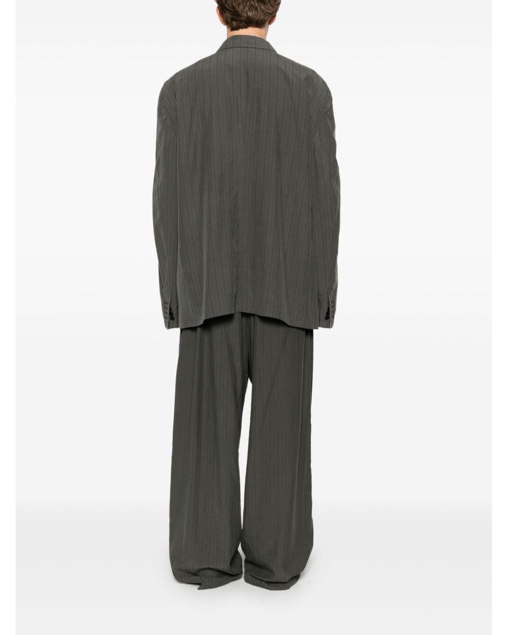 Balenciaga Gray Classic Jacket for men