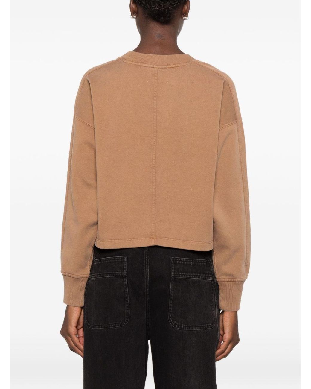 Isabel Marant Natural Sunny Cotton Sweatshirt