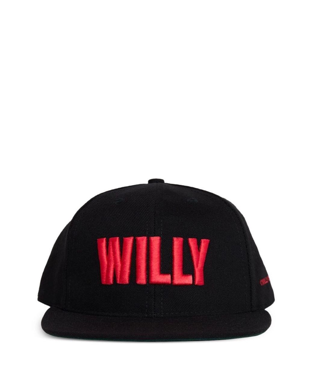 Willy Chavarria Red Willy Baseball Cap for men
