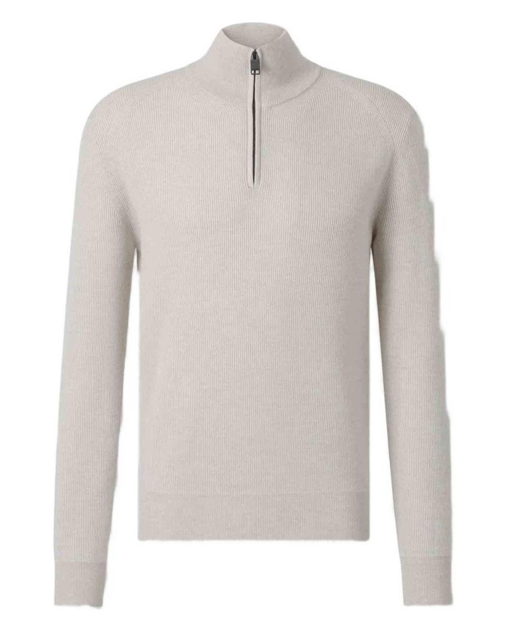 Brioni White Wool And Cashmere Turtle-Neck Sweater for men
