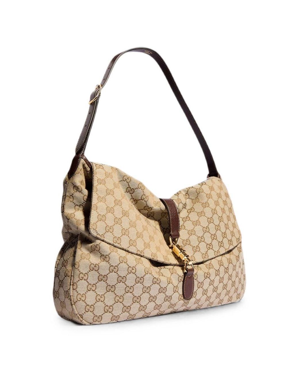 Gucci Metallic Jackie Flap Shoulder Bag for men