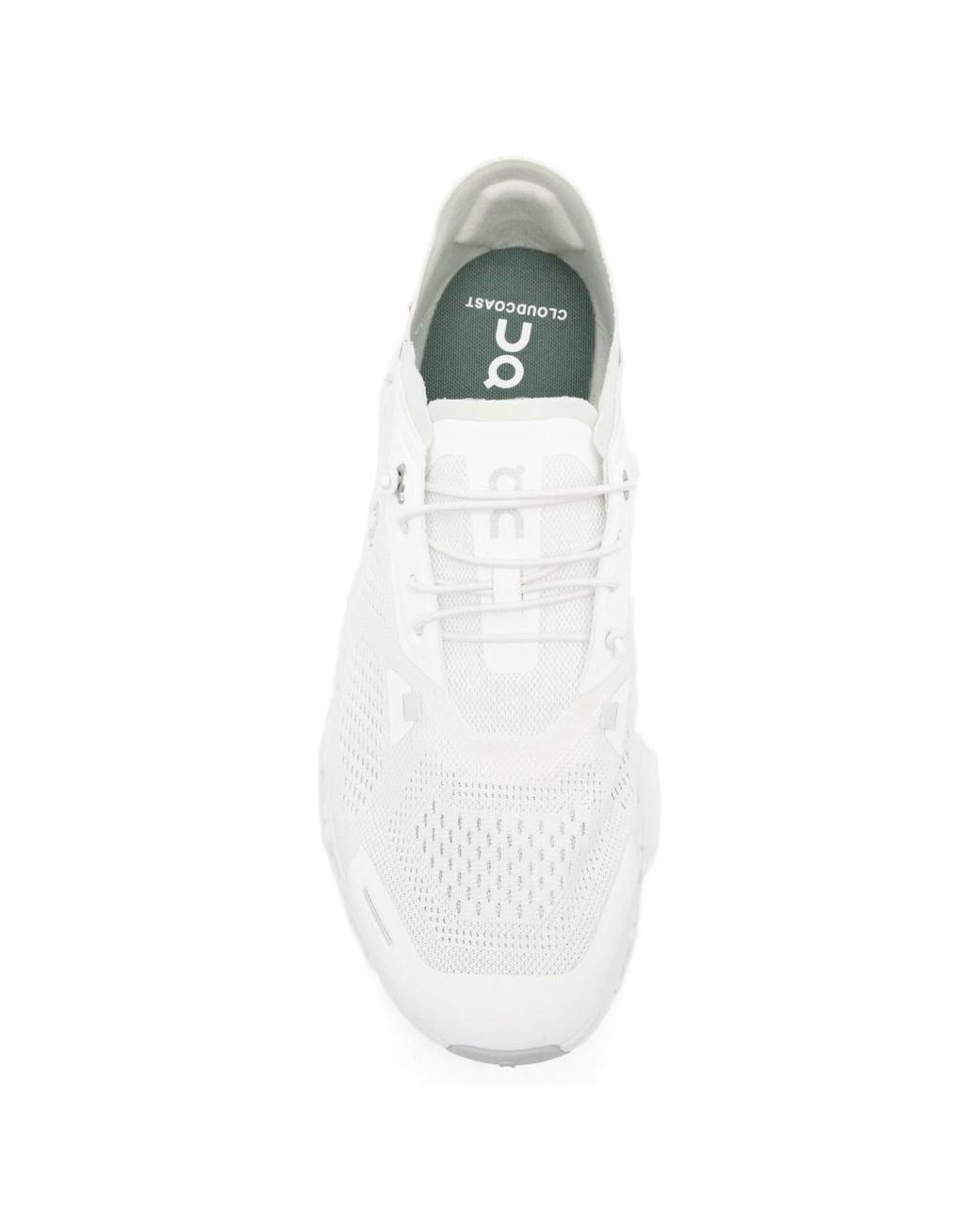 On Shoes White Clous 6 Coast Sneakers for men
