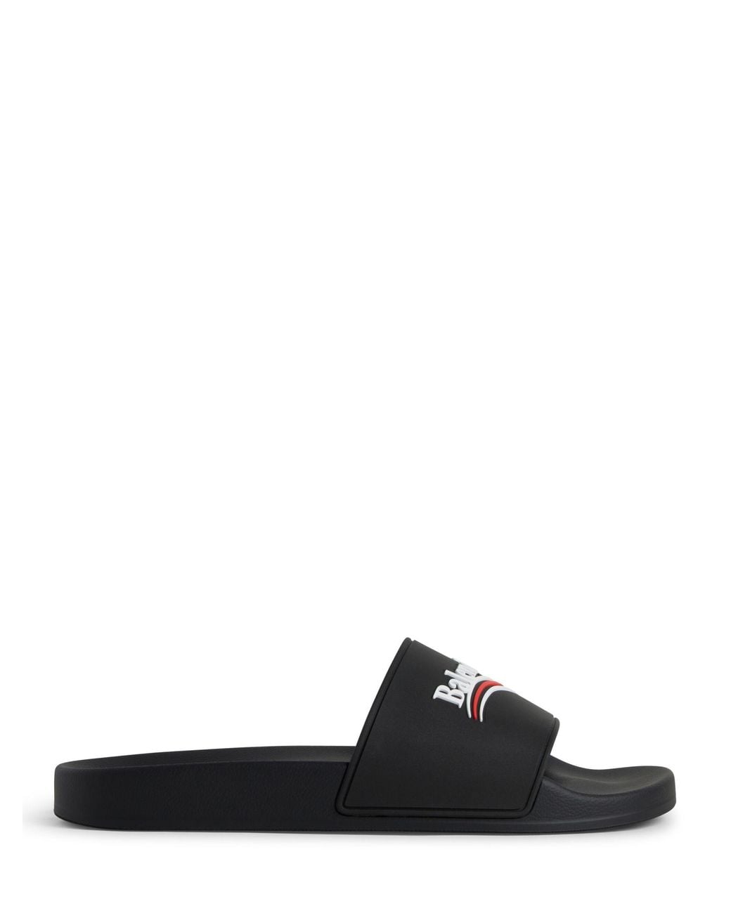 Balenciaga Black Pool Slide Sandal for men