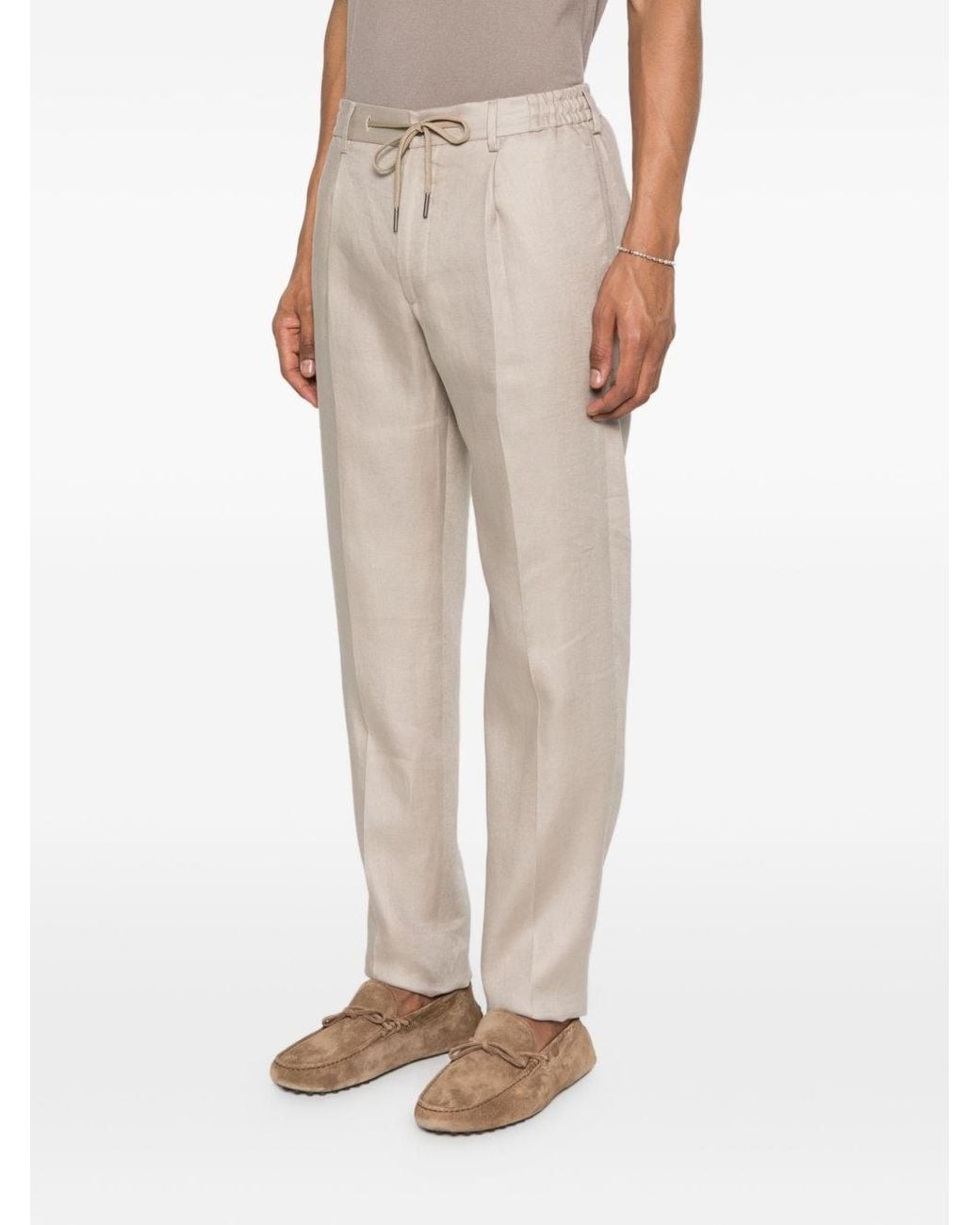 Tagliatore Gray Icoman Trousers for men