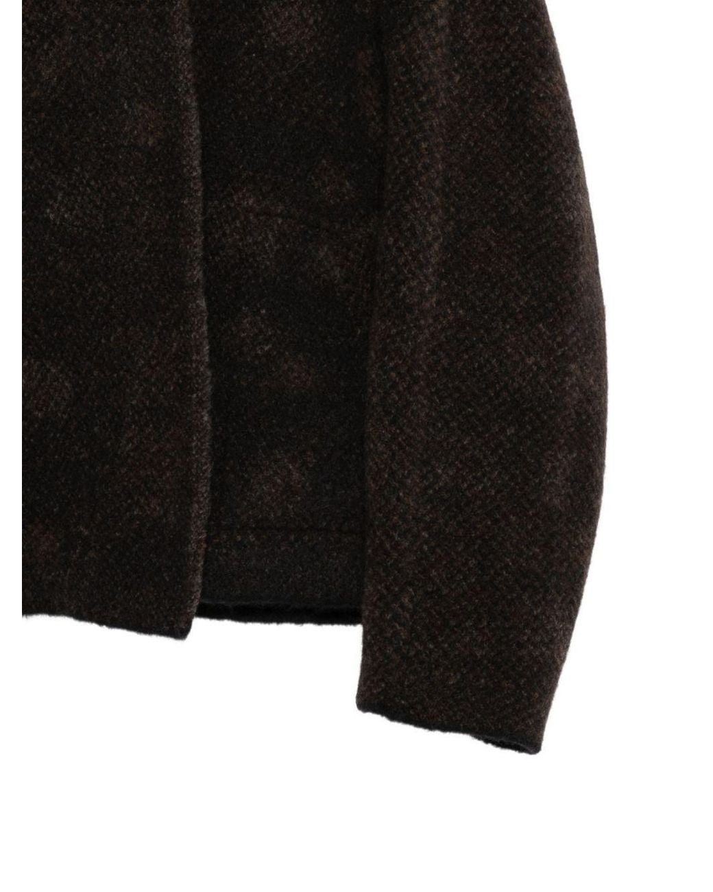 Boboutic Black Wool Reversible Jacket