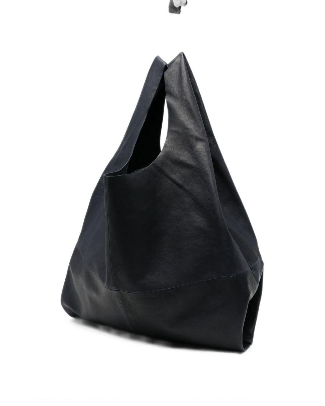 Cortana Black U Xl Leather Tote Bag