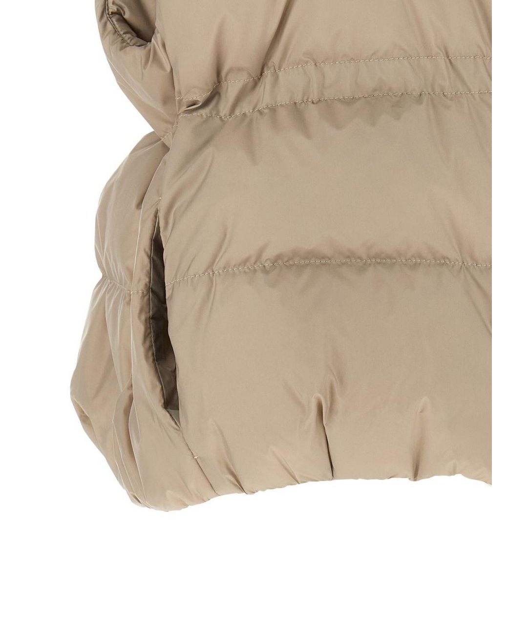 Brunello Cucinelli Natural Down Vest